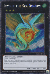 Leviair the Sea Dragon - RA04-EN155 - (Platinum Secret Rare) - 1st Edition
